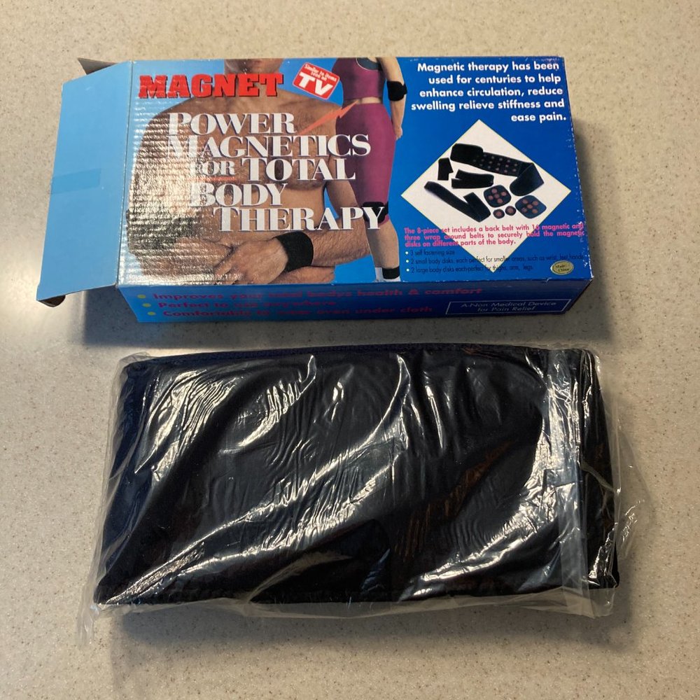 Vintage ~ Power Magnet Therapy Kit for Total Body Therapy ~ Complete 8 Pc Set - Picture 4 of 8